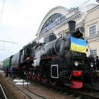 Ретро поезд на 8 марта